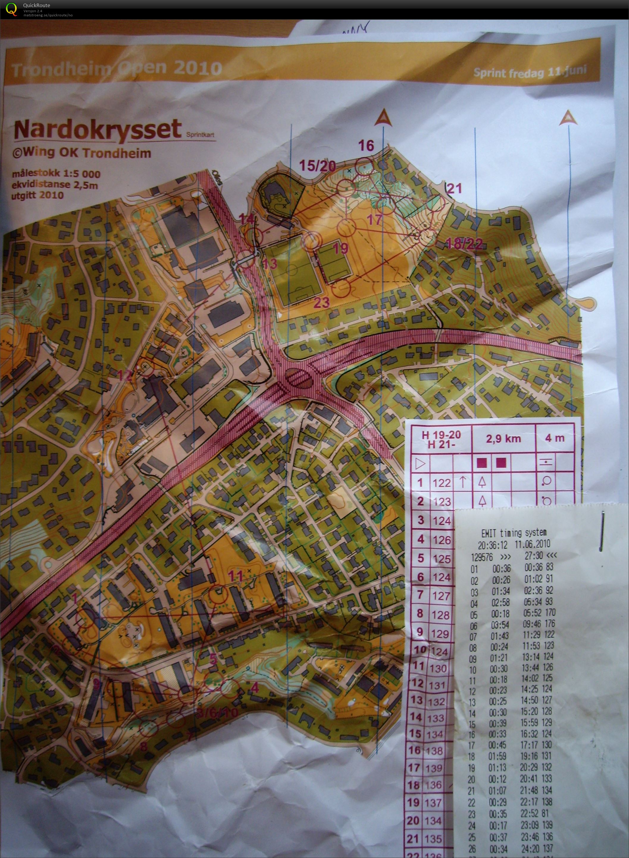 Trondheim Open sprint (11-06-2010)