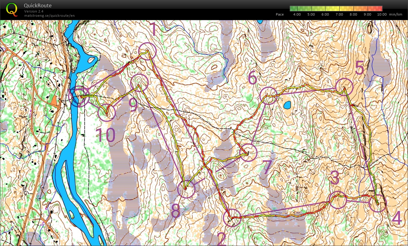 Jukola-trening ved Lønsdal (12/06/2024)