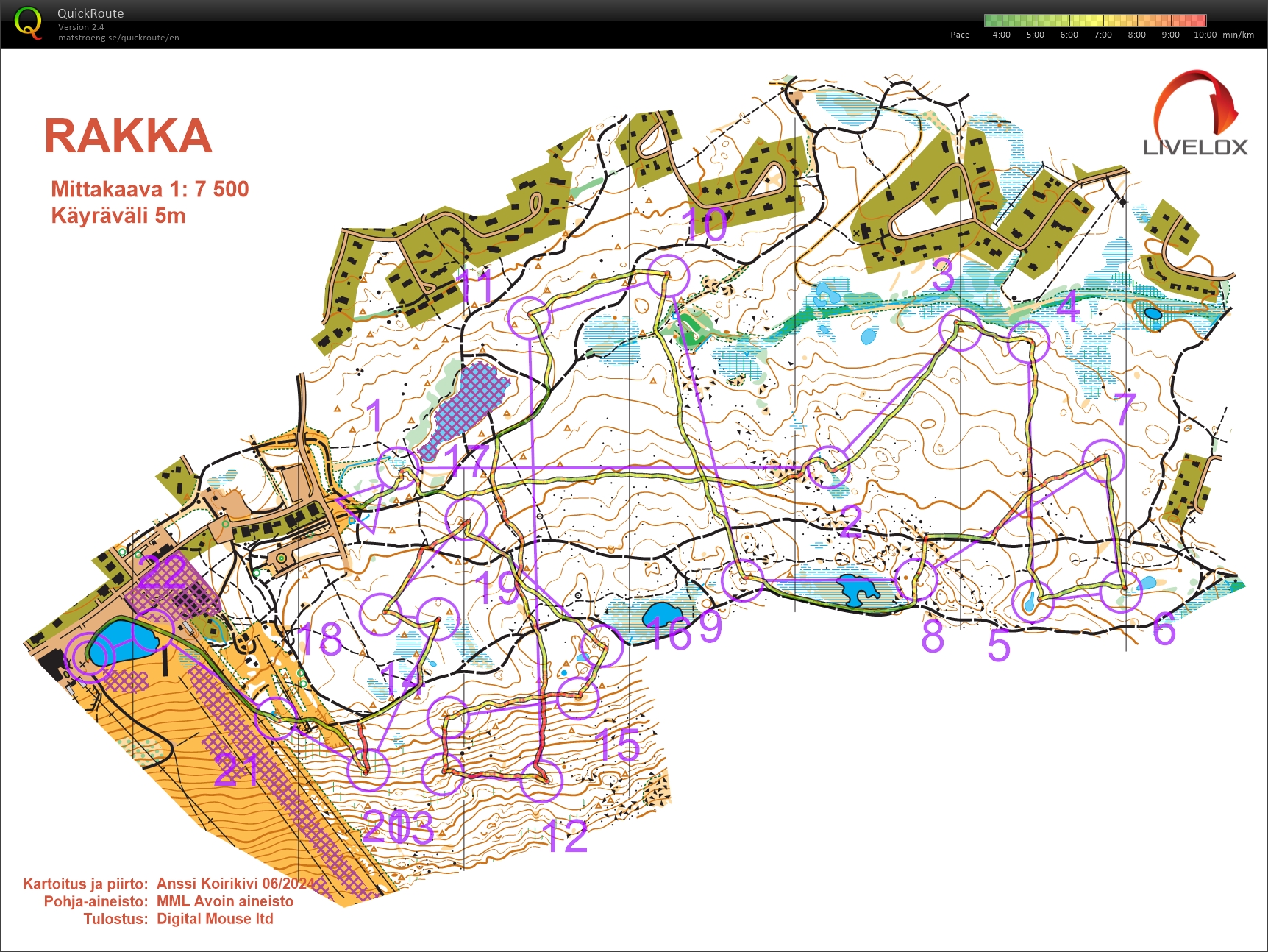 Lapland o-week, løp 2 (2024-07-21)