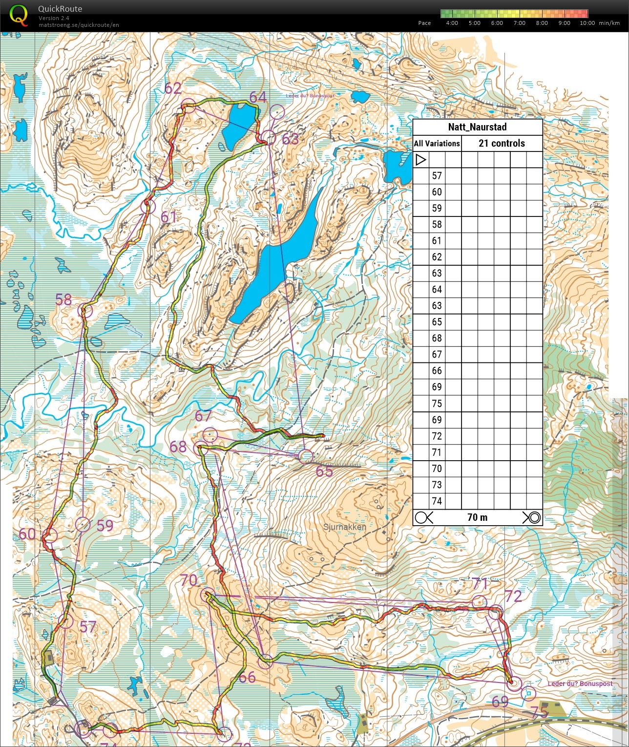 Nattrenn Naurstadhøgda (22.11.2024)