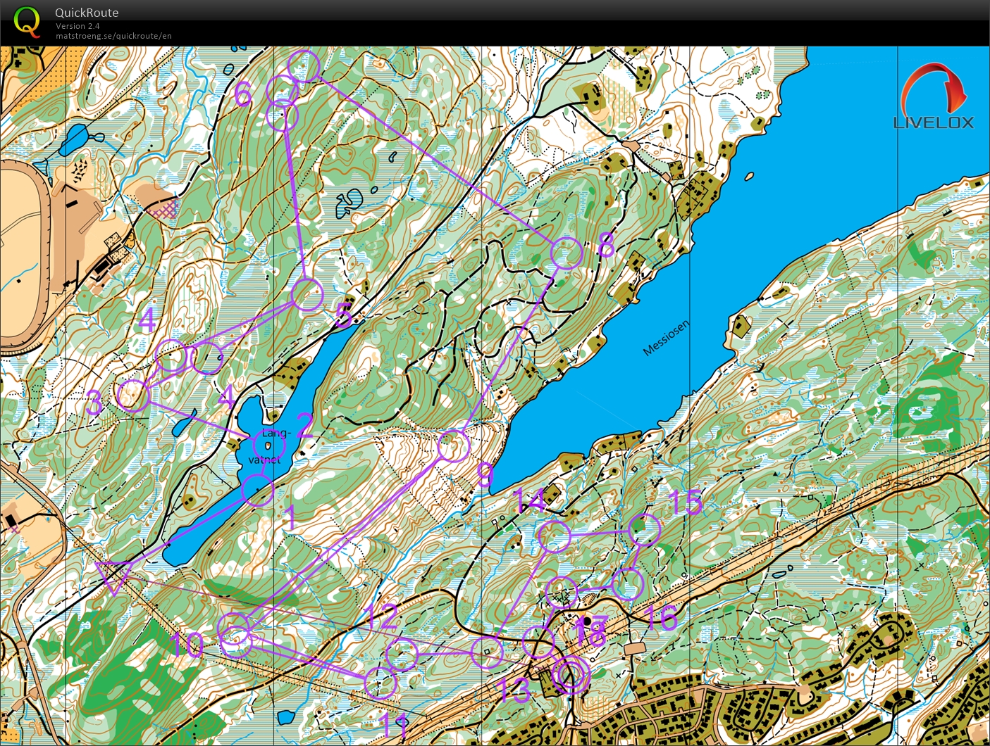 Nattrenn Langvatnet (03.02.2025)