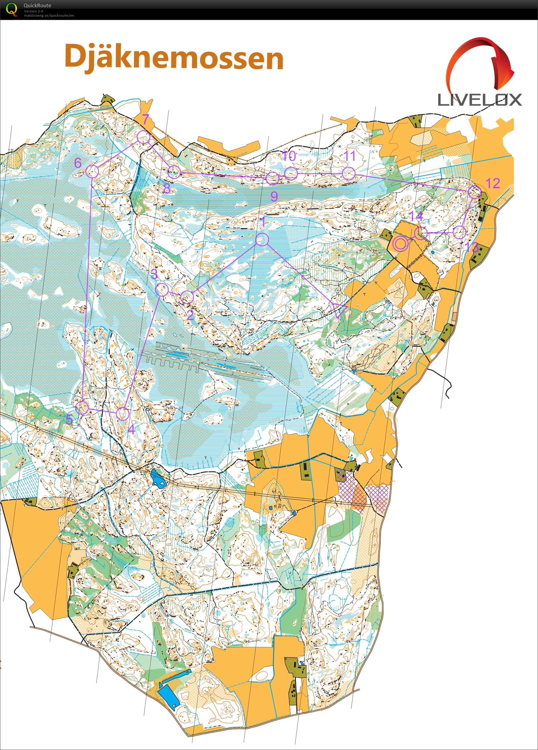 Öjetrampen, svart 7 km (19.04.2025)