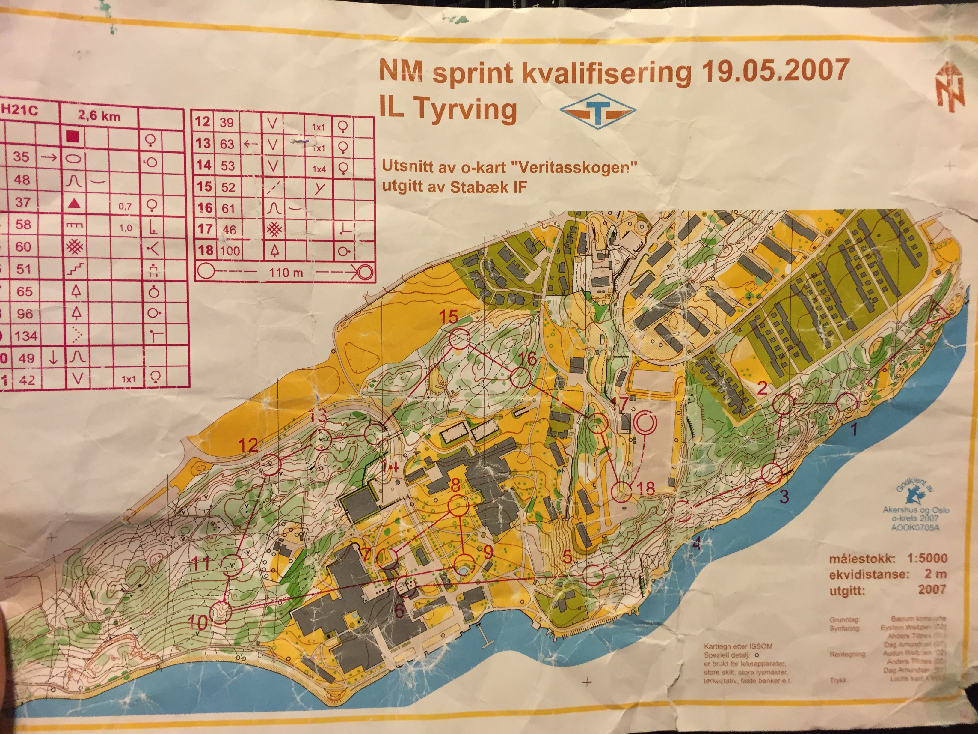 NM Sprint Kvalifisering 2007 (19.05.2007)